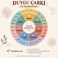 Ne hissediyorum? duygularımızı tanımak neden bu kadar zor? - duygu çarkı