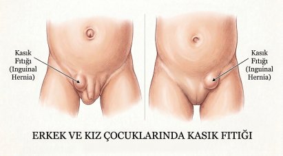 Çocuklarda kasık fıtığı (inguinal herni): kasıkta şişlik varsa ne yapılmalı?