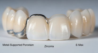 Zirkonyum, e-max ve metal destekli porselen: en uygun diş kaplaması hangisi?