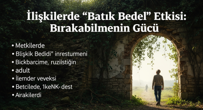 İlişkilerde “batık bedel” etkisi: bırakabilmenin gücü