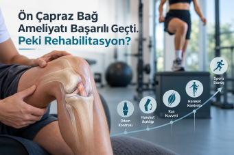 Ön çapraz bağ ameliyatı başarılı geçti. peki rehabilitasyon?