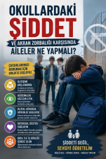 Okullardaki şiddet ve akran zorbalığı karşısında aileler ne yapmalı?