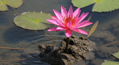 Çamurun içinden açan şey: lotus çiçeği ve insan psikolojisi