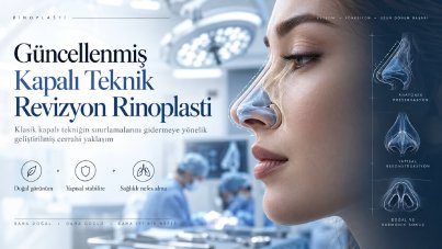 Güncellenmiş kapalı teknik revizyon rinoplasti