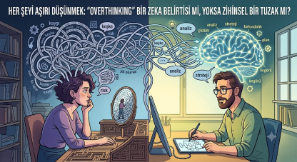 Her şeyi aşırı düşünmek: "overthinking" bir zeka belirtisi mi, yoksa zihinsel bir tuzak mı?