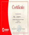 SERTİFİKA