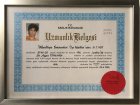 Uzmanlık Belgesi