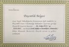 Doçentlik belgesi