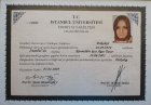 İstanbul Üniversitesi Psikoloji Lisans Diploması