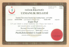 Uzmanlık Belgesi