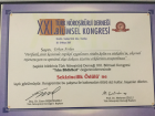 XXI. Türk Nöroşirürji Derneği Bilimsel Kongresi Yılın Bildirileri Sekizincilik Ödülü
