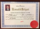 Uzmanlık Belgesi
