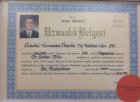 Uzmanlık Belgesi