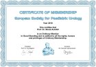 ESPU Membership Certificate 2018
