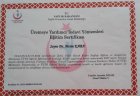Tüp bebek sertifikası