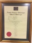 Diploma in Ophtalmologia