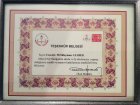 Teşekkür belgesi