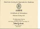 Certificate of Attendance
