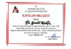 Sağlık Bakanlığı Sertifikası