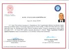KUPA UYGULAMA SERTİFİKASI