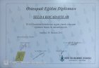 1. TİFAO-(Institut für angewandte osteopathie) (Uygulamalı Osteopati Enstitüsü) 2007-2012