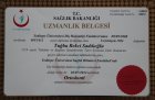 Uzmanlık Belgesi