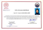 KUPA UYGULAMA SERTİFİKASI