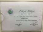 Çukurova Üniversitesi 2. Lik Belgesi