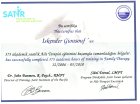 Aile Ve çiftTerapisi Sertifikası