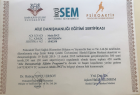 AİLE DANIŞMANLIĞI EĞİTİMİ SERTİFİKASI