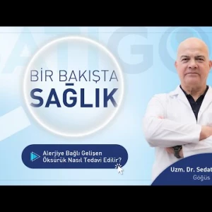 Alerjiye Bağlı Gelişen Öksürük Nasıl Tedavi Edilir? | Uzm. Dr. Sedat Bayrakçı Anlatıyor
