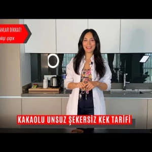 DİYETTE OLANLAR İÇİN MÜKEMMEL BİR KEK TARİFİ - DYT. TUĞÇE ÇİÇEK