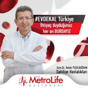 Dahiliye (İç Hastalıkları) Uzmanı - Uzm.Dr. Haluk Yeşilbağdan