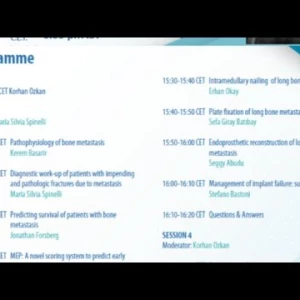 Bone Metastases Update: 2021, Istanbul