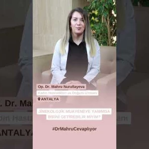 Jinekolojik muayeneye yanımda birini getirebilir miyim?