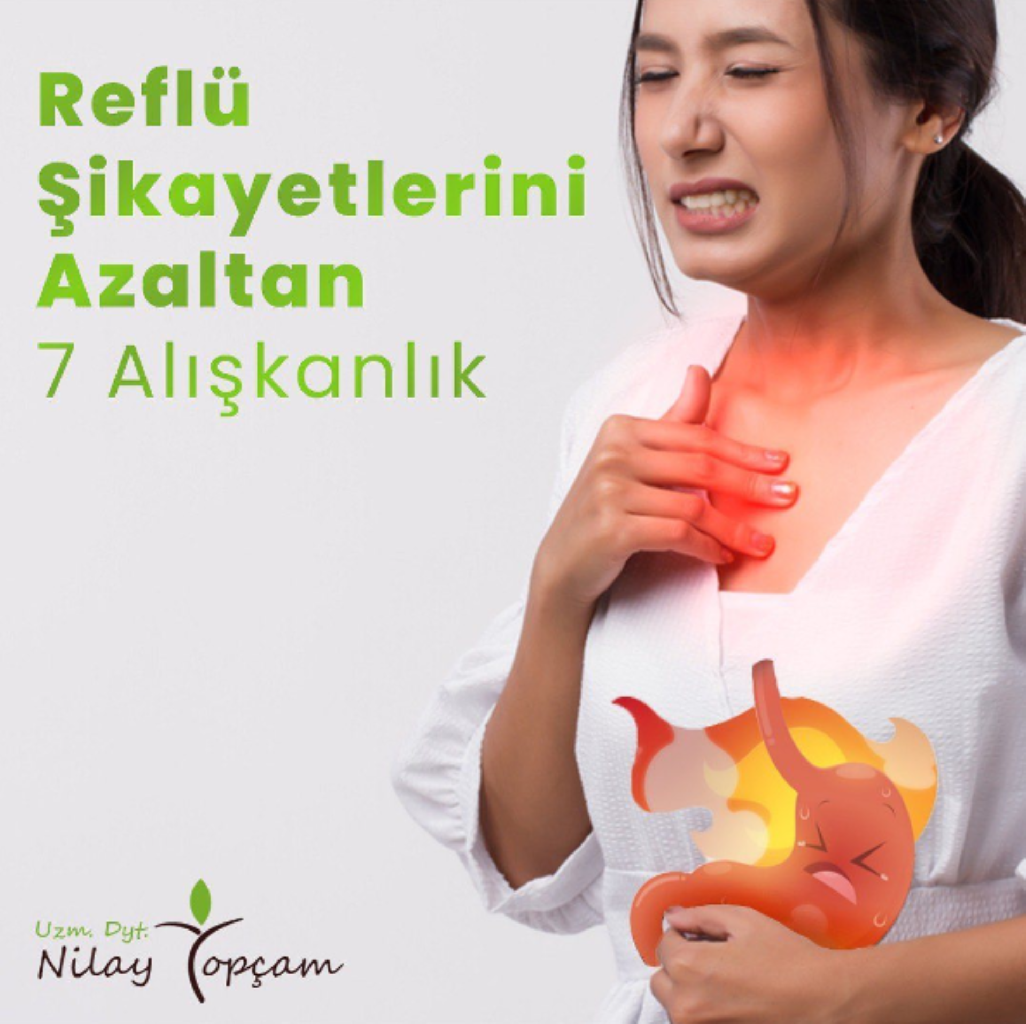 Reflü Şikayetlerini Azaltan 7 Alışkanlık