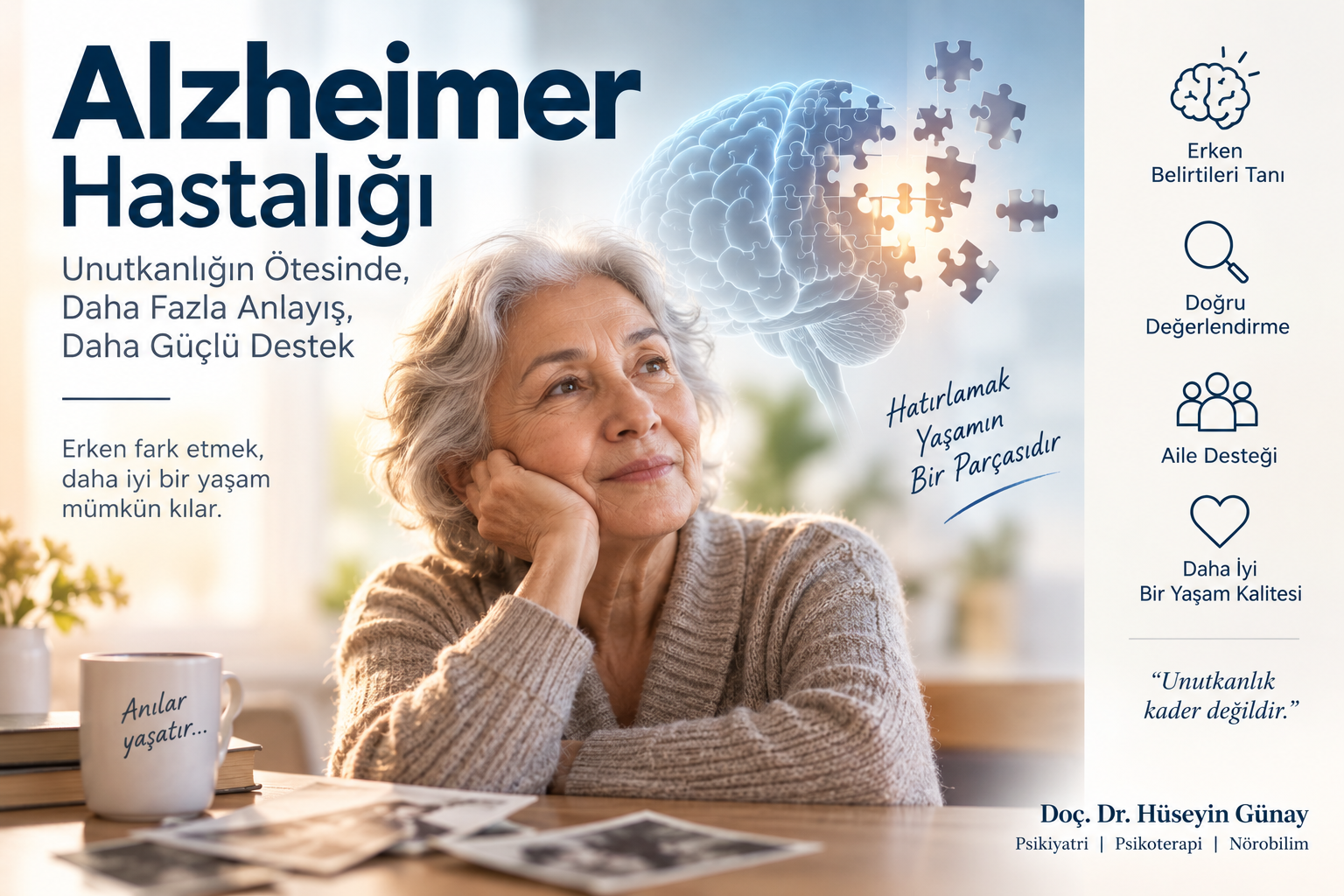 Alzheimer Hastalığı Nedir? Belirtileri, Nedenleri ve Tedavisi