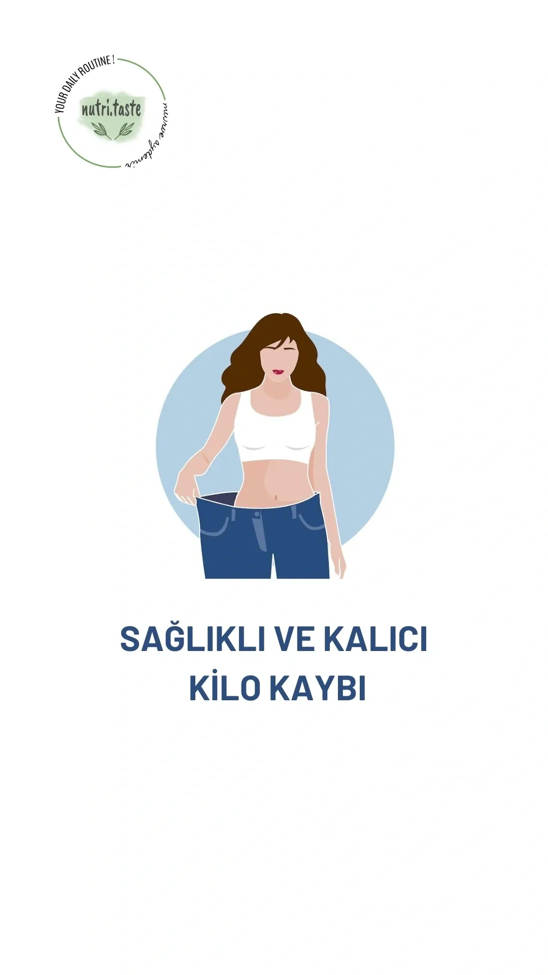 Sağlıklı Ve Kalıcı Kilo Kaybının Formülü
