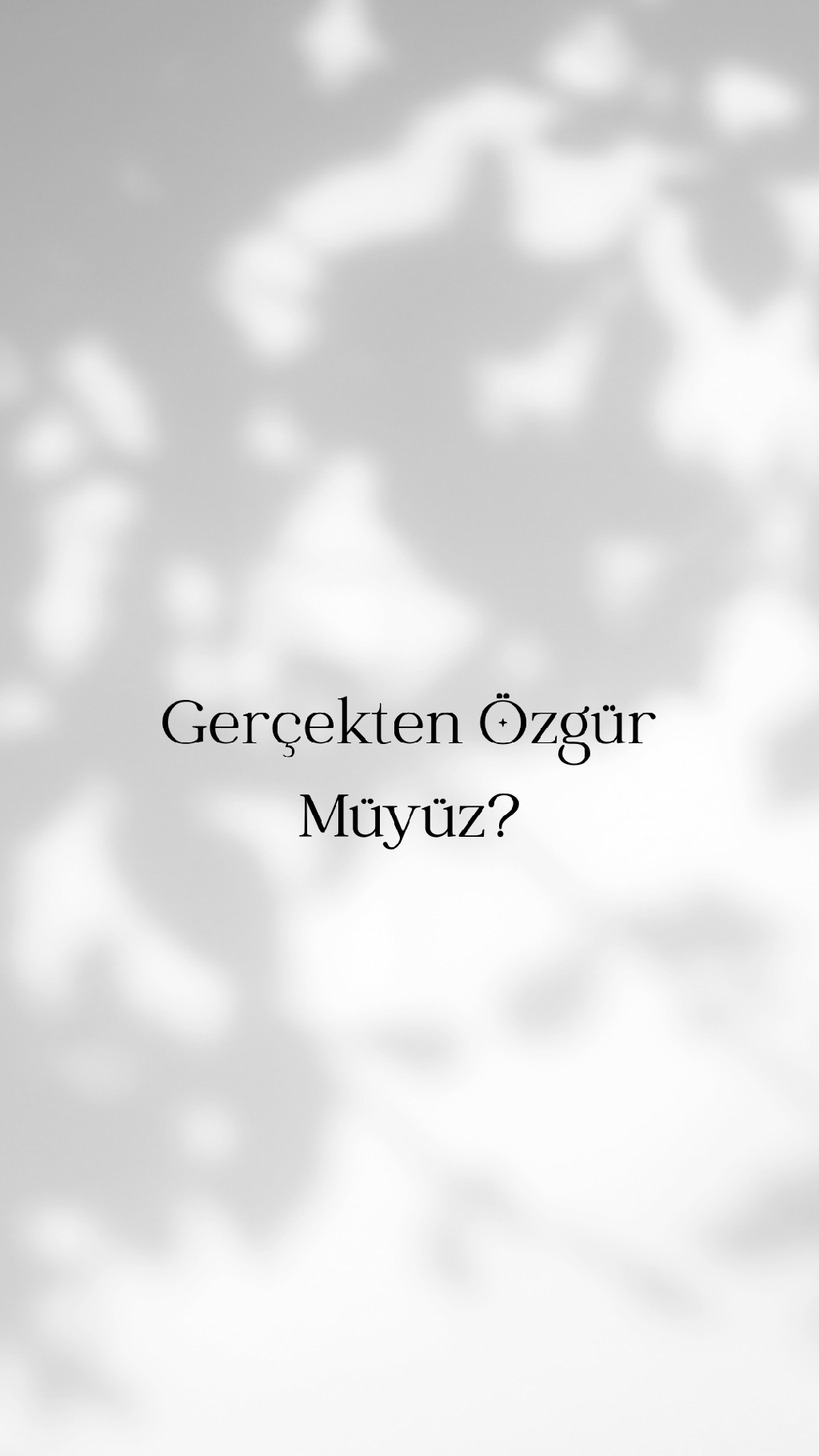 Yeraltı Aynasından Kendimize Bakmak