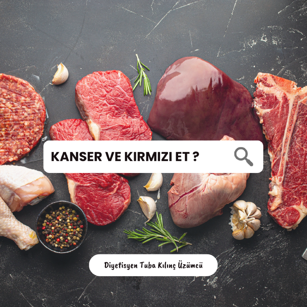 Kanser ve Kırmızı Et Tüketimi makalesi