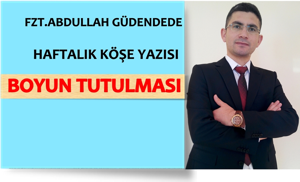 Boyun tutulması nasıl tedavi edilir