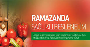 Oruç tutarken sağlıklı beslenmenin altın kurallarına dikkat edin