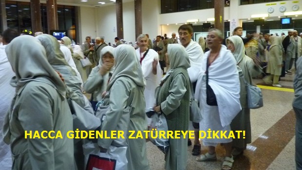 Hacca gidenler zatürreye dikkat!