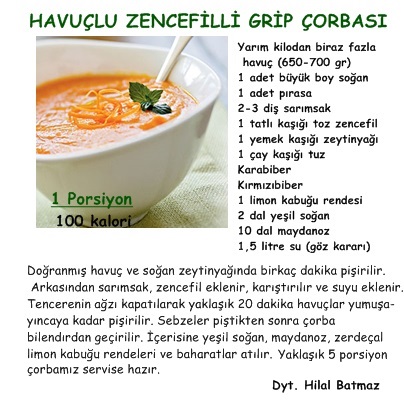 Grip çorbası ile kendinizi hastalıklardan koruyun