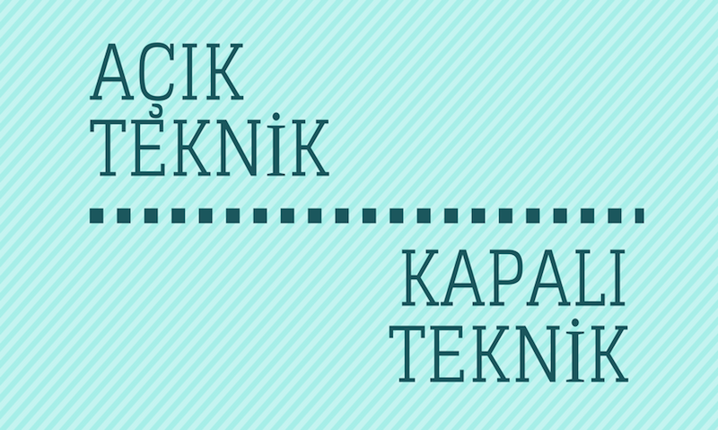 Show all Burun Estetiğinde Açık Teknik ve Kapalı Teknik