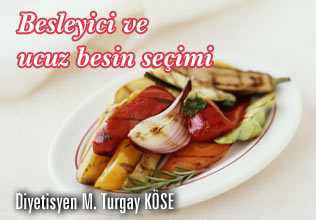 Besleyici ve ucuz besin seçimi
