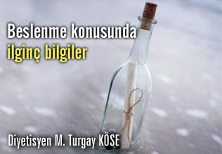Beslenme konusunda ilginç bilgiler
