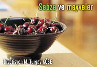 Sebze ve meyveler