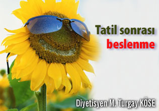 Tatil sonrası beslenme