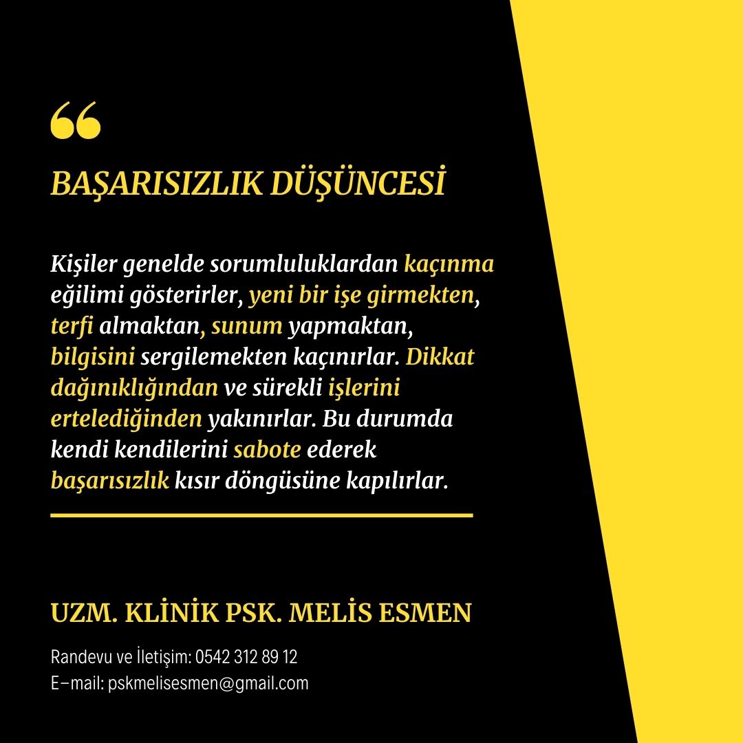Başarısızlık Düşüncesi